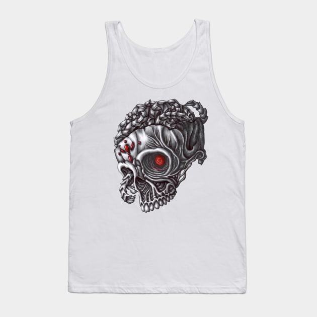 skull, art Tank Top by Hedgeh0g